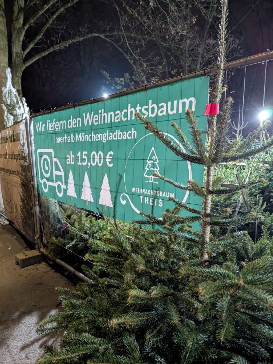 Weihnachtsbaumverkauf Theis Mönchengladbach 2